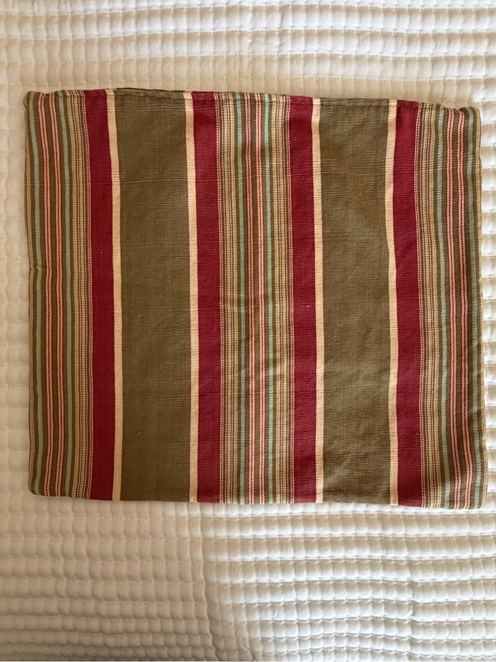 Pottery Barn Striped Accent Pillow Cover